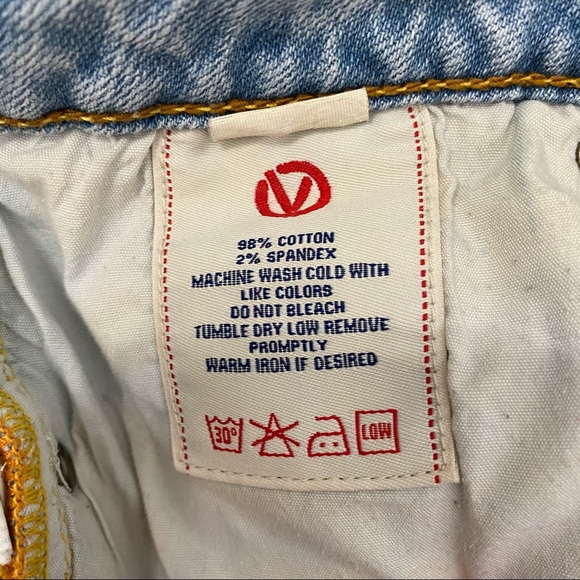 Vigoss Flare Light Wash Jeans Size 7/8 - Picture 3 of 6